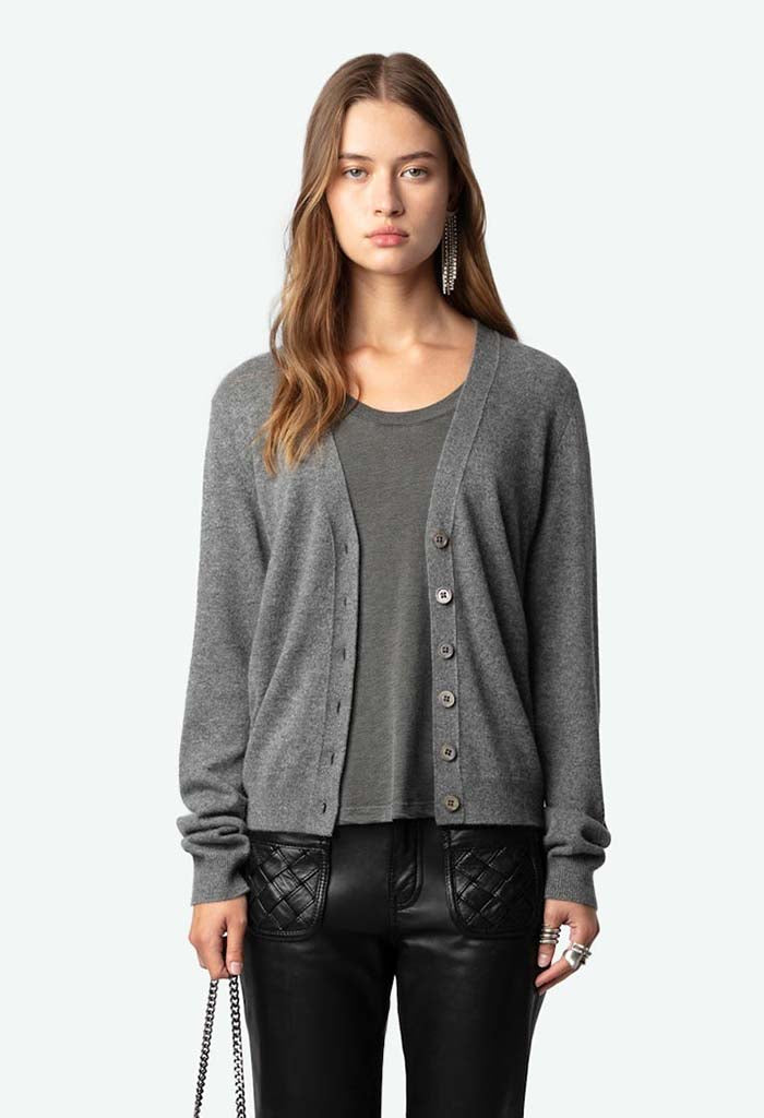 Jemmy Patch Cashmere Cardigan