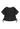 Jersey Top W/Drawstring - Black