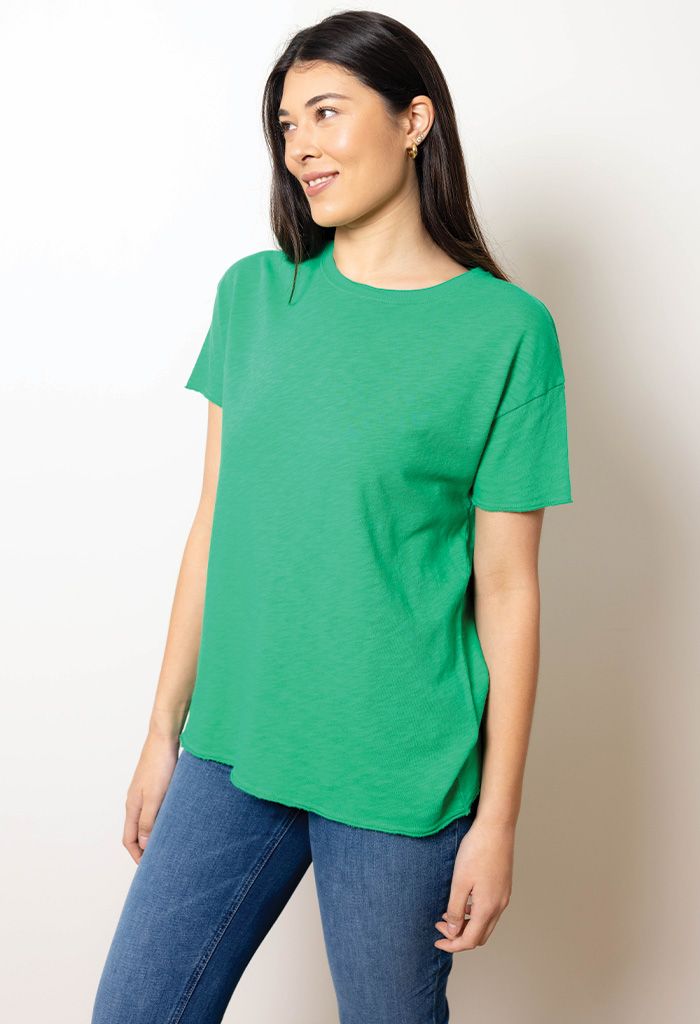 Sonoma Round Collar T-shirt - Vintage Menthol