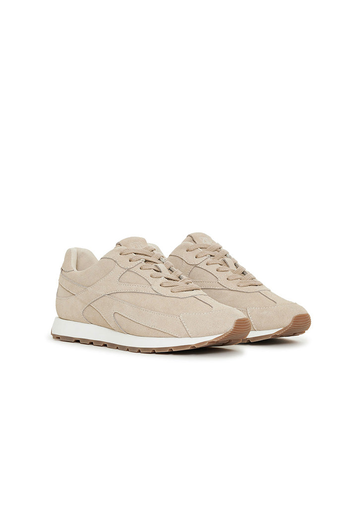 Juno Sneaker - Sand Suede