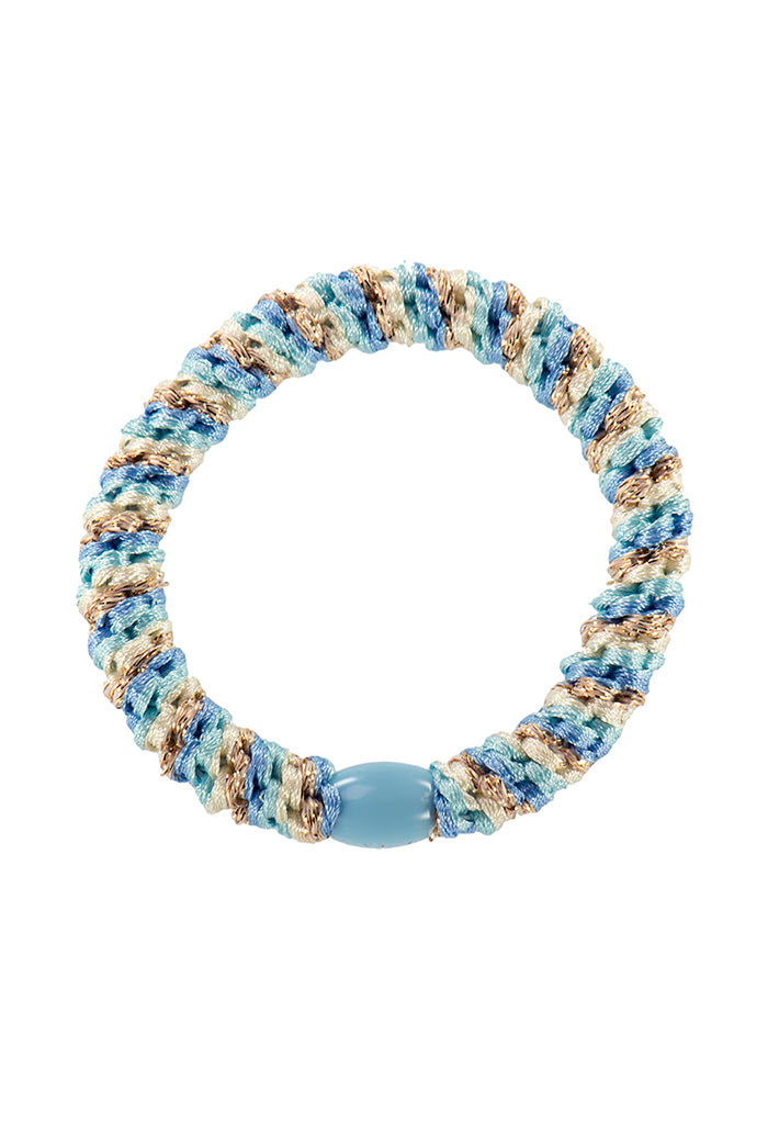 KKNEKKI Mix Light Blue/Gold Hair Ties