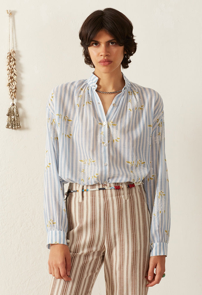 Kiki Magnolia Stripe Shirt