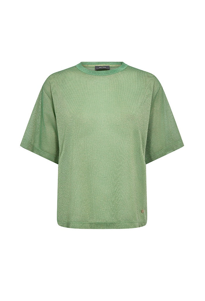 Knit SS Tee - Smoke Green