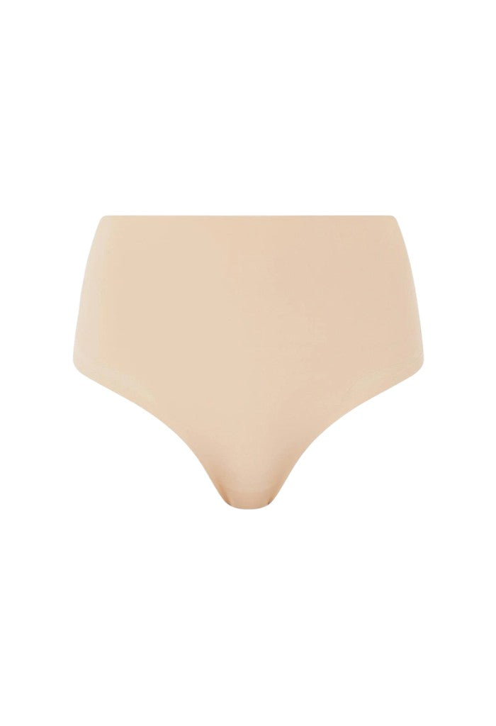 Pure Light High Waisted Support Full Brief - Nude Blush