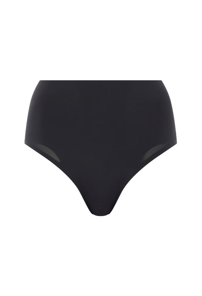 Pure Light High Waist Support Full Brief - Black