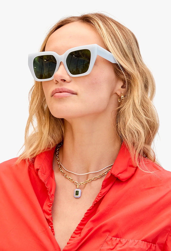 La Colorblock Gemme Charm - Lavender