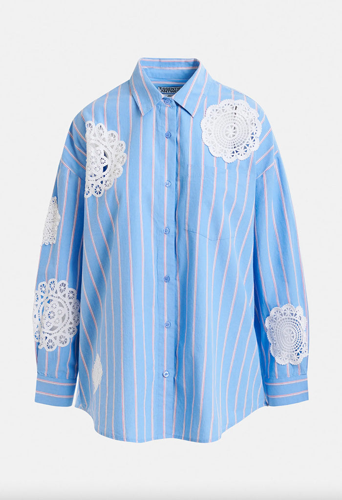 Identical Lace Patchwork Shirt
