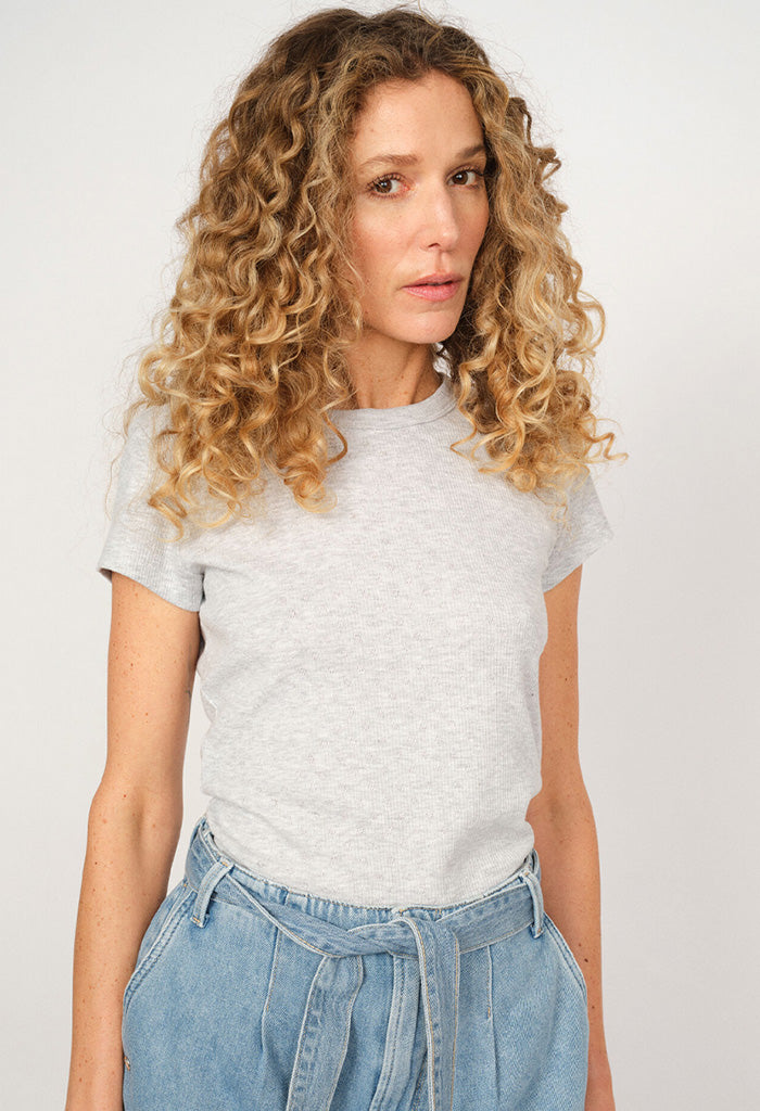 Lago O-SS Tee - Grey