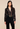 Laurent Velvet Blouse - Black Butterfly