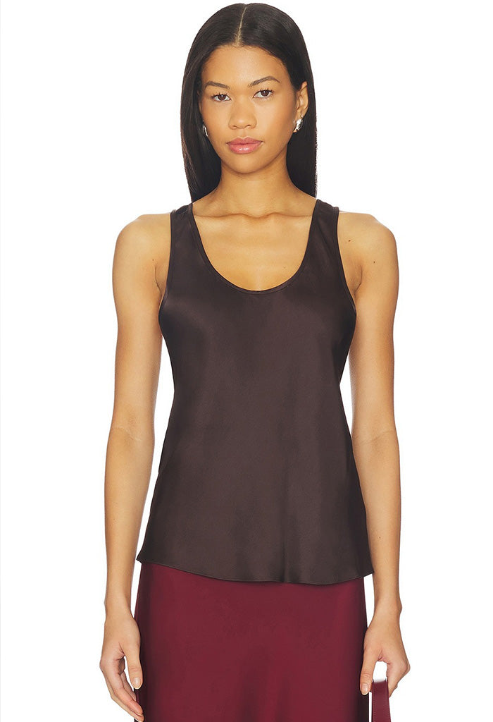 Lea Top - Deep Brown