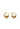 Sessun golden multi hoop earrings 
