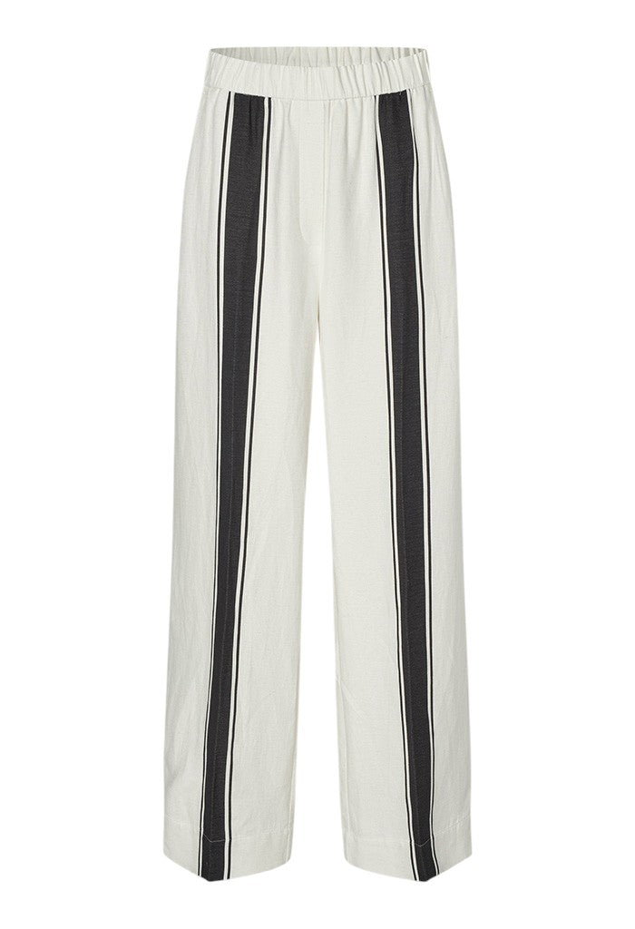Lie Trousers - White Alyssum
