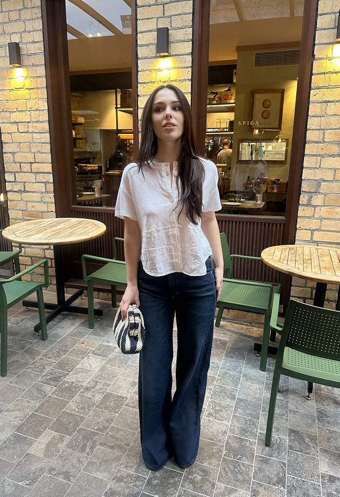 Linen Shirt - White