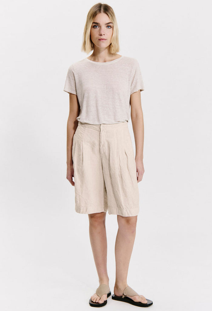 Linen Short - Sand