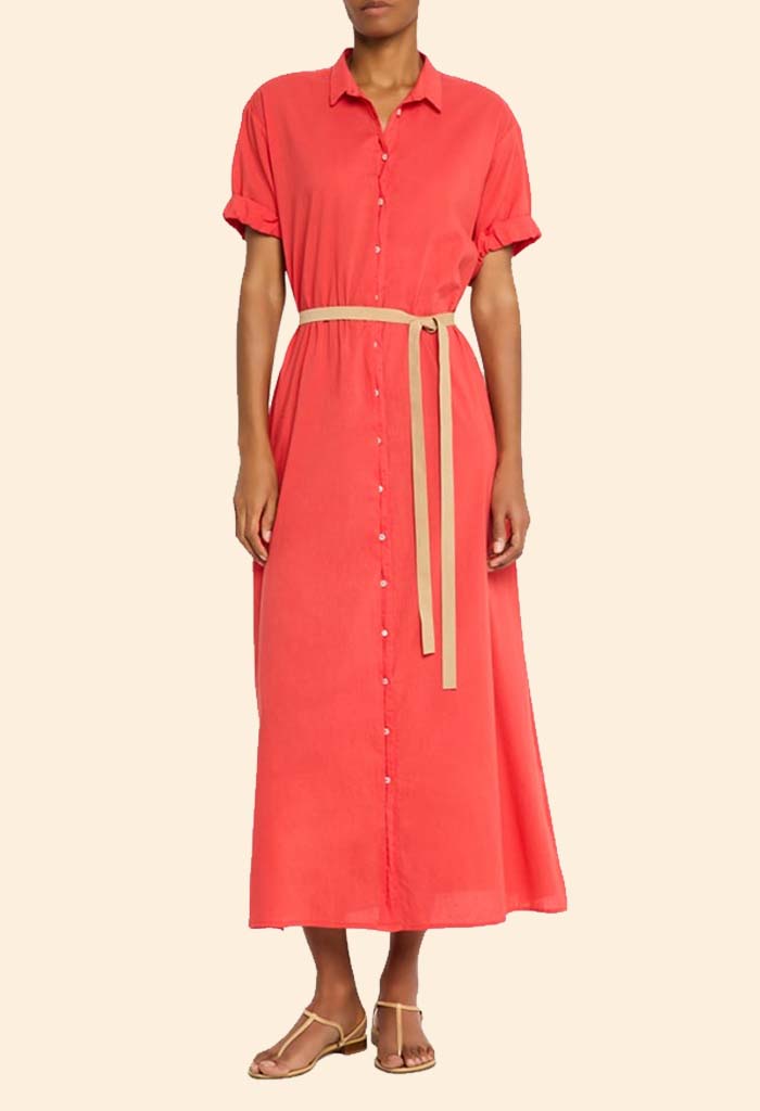 Linnet Dress - Clambake Red