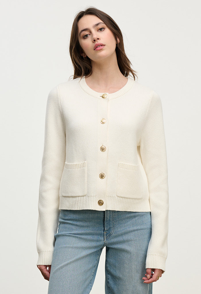Mahal Cardigan - Milk