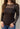 Long Sleeve Plain Tulle - Black