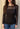 Long Sleeve Plain Tulle - Black