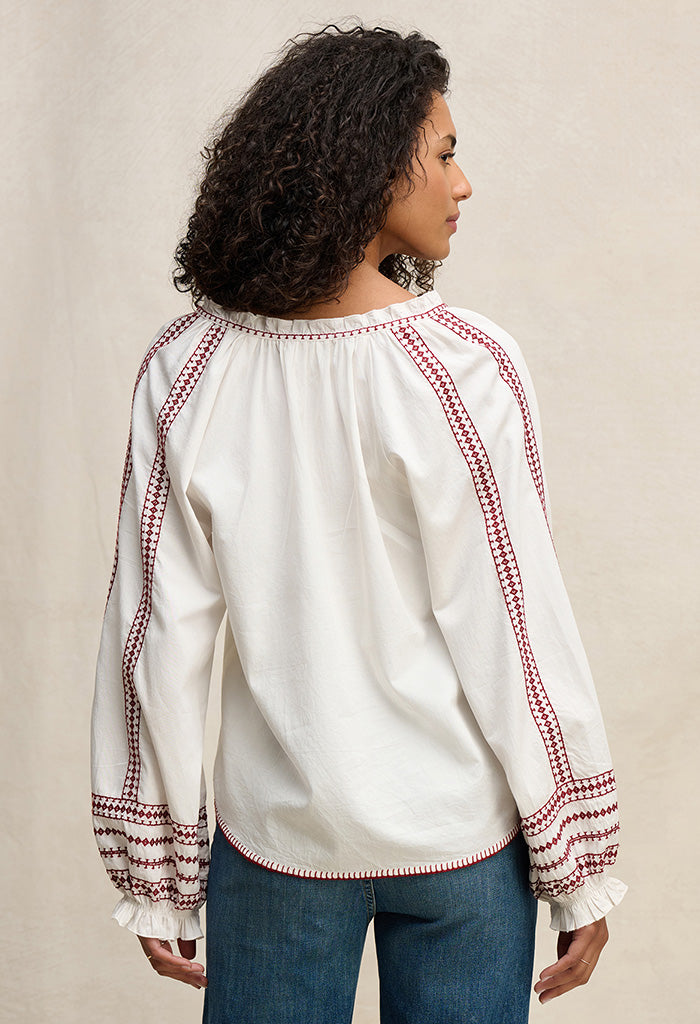 Scarlett Top - Cream
