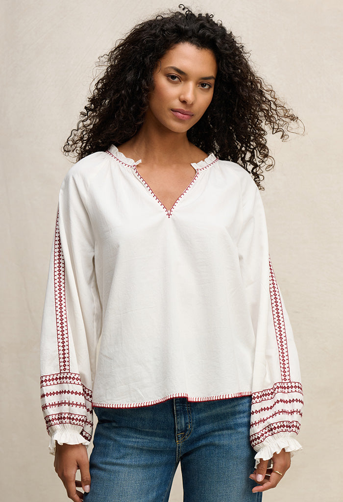 Scarlett Top - Cream