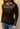 Long sleeve Macrame Lace Yoke & Cuff - Black