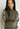 Mos Mosh Green button down shirt with embroidery on the sleeves 