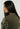 Mos Mosh Green button down shirt with embroidery on the sleeves 
