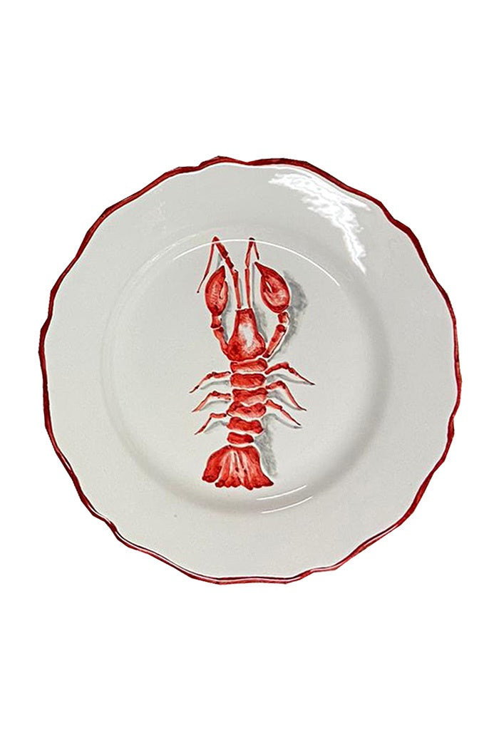 Handpainted Decorative Plate - Lobster