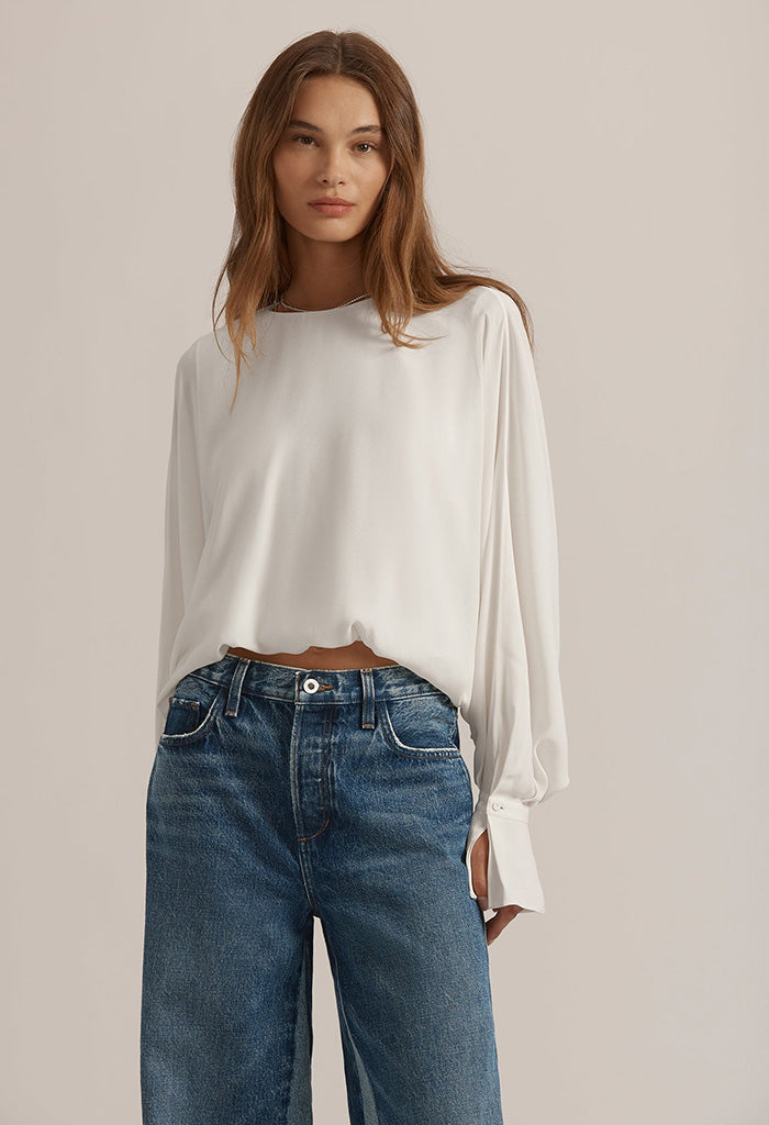 Making Me Blush Top - Ivory