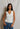 Mallory V-Neck Tank Top - White