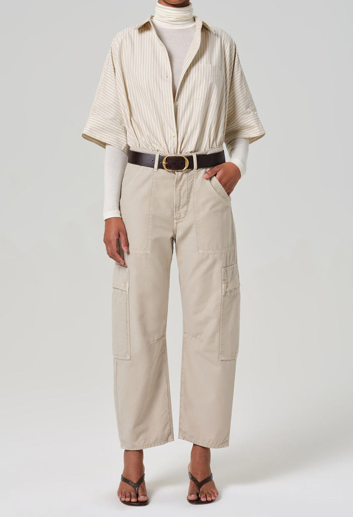 Marcelle Low Slung Cargo - Burnished Quartz