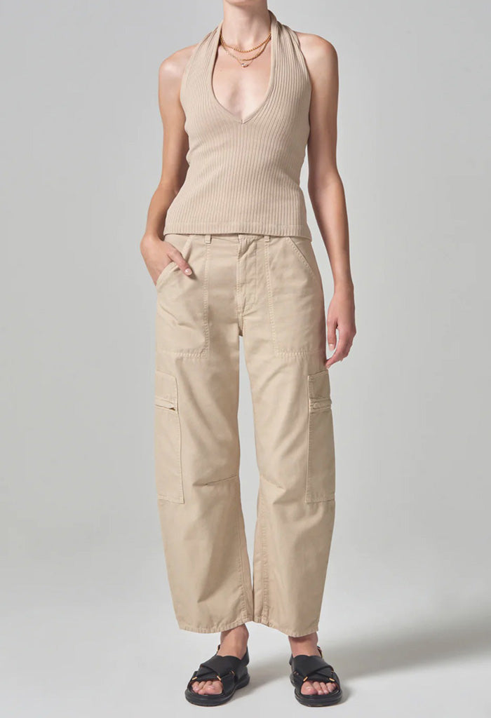 Marcelle Low Slung Cargo - Taos Sand