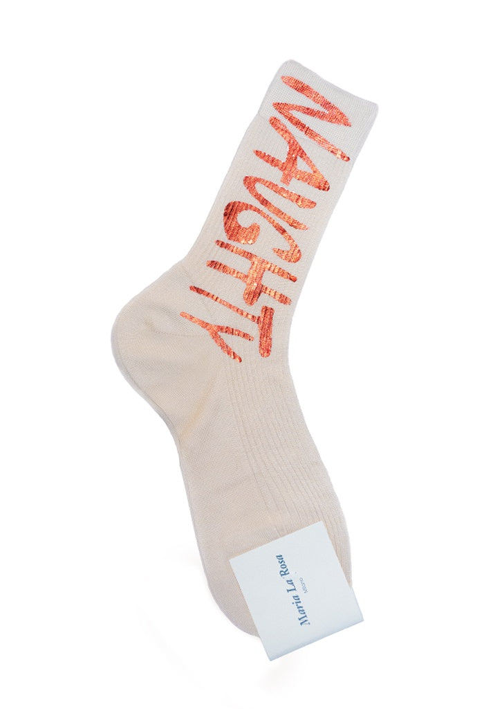 Naughty Socks - Off White