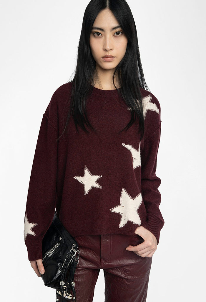 Markus Jumper - Burgundy