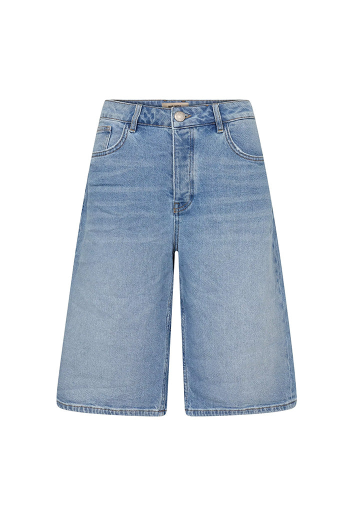 Mathilde Denim Shorts - Light Blue