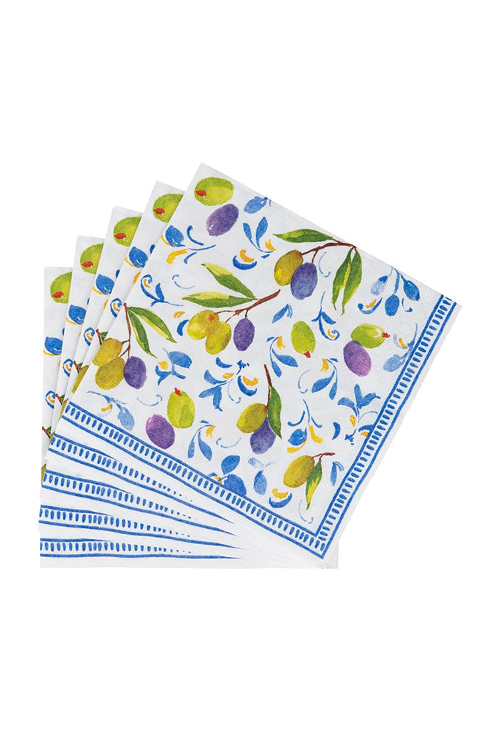 Mediterranean Blue Luncheon Napkins