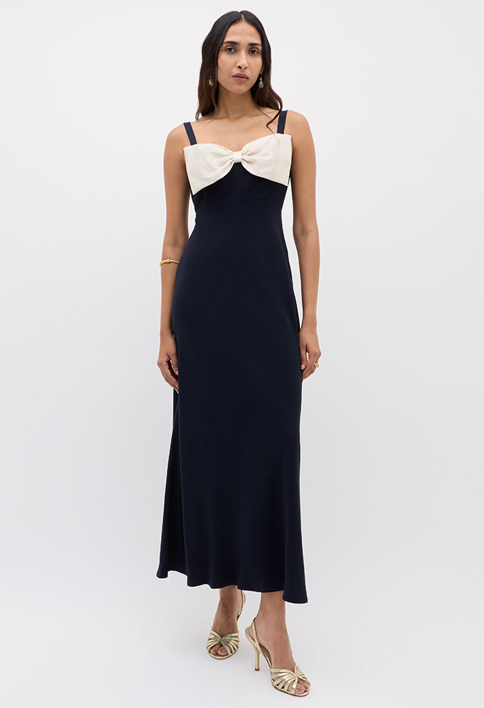 Melisse Dress - Deep Navy