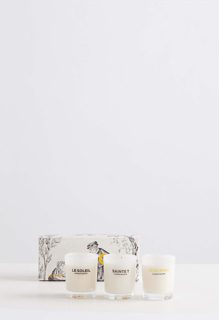 Merci Scented Candle Trio