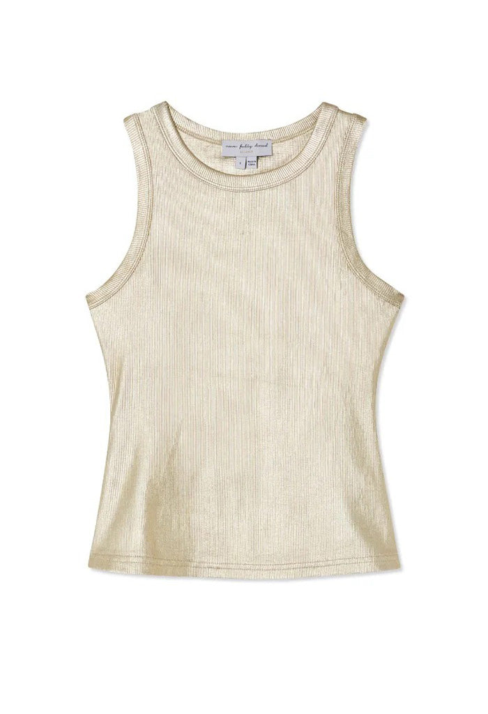 Metallic Tank Top - Gold