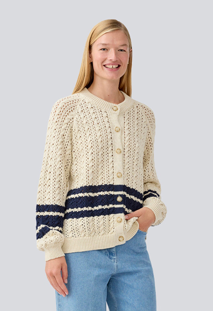 MetteMD Cardigan - Summer Sand