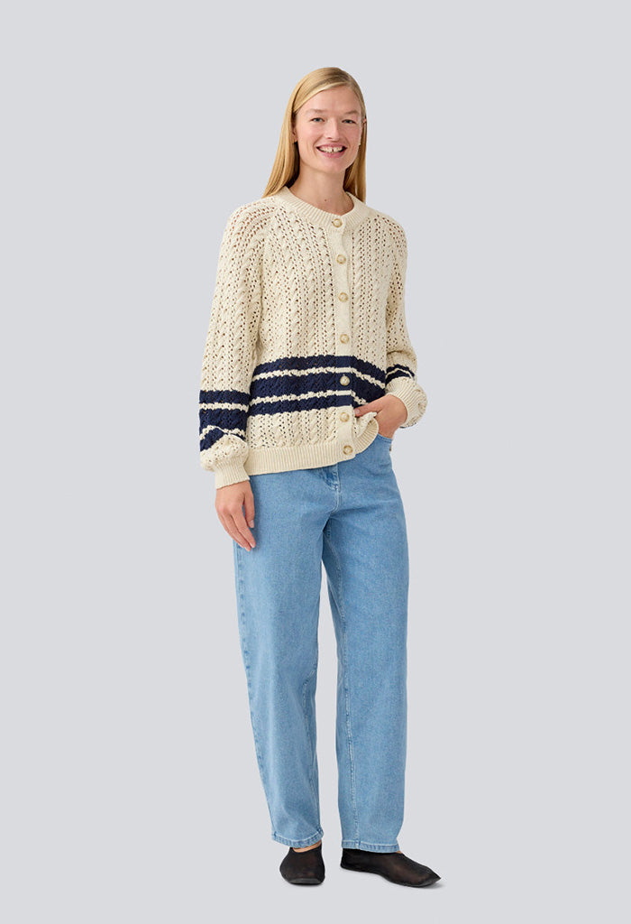 MetteMD Cardigan - Summer Sand