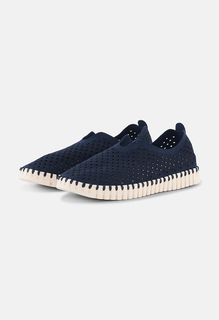 Microfiber Tulip Shoe Lower Sole - Dark Indigo