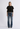Agolde Mid rise Boot leg jean in indigo 