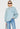 Miles Oversized Sweatshirt Letterman - Pastel Blue