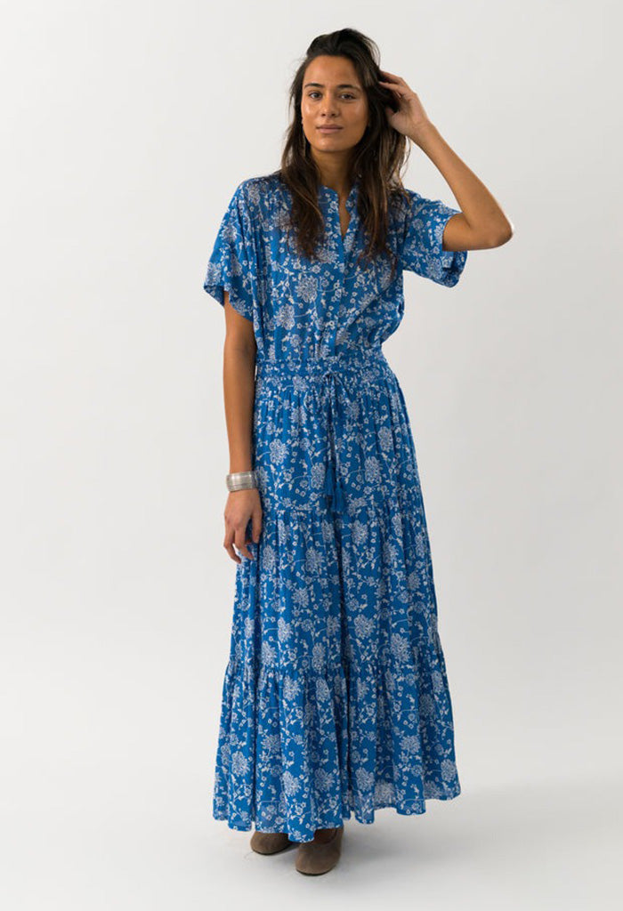 DiamondLL Maxi Skirt - Blue