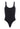 Nica Scoopneck Bodysuit - Black