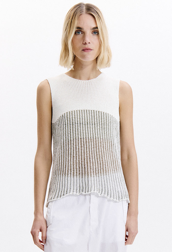 Knit Tank - Green