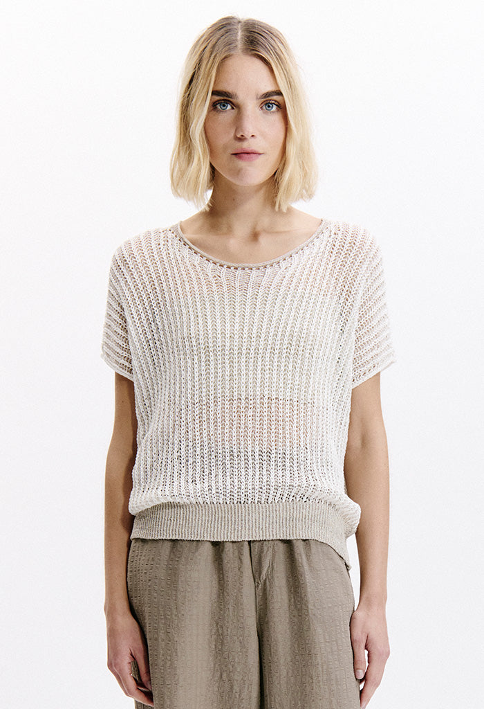 Knit Top - Sand