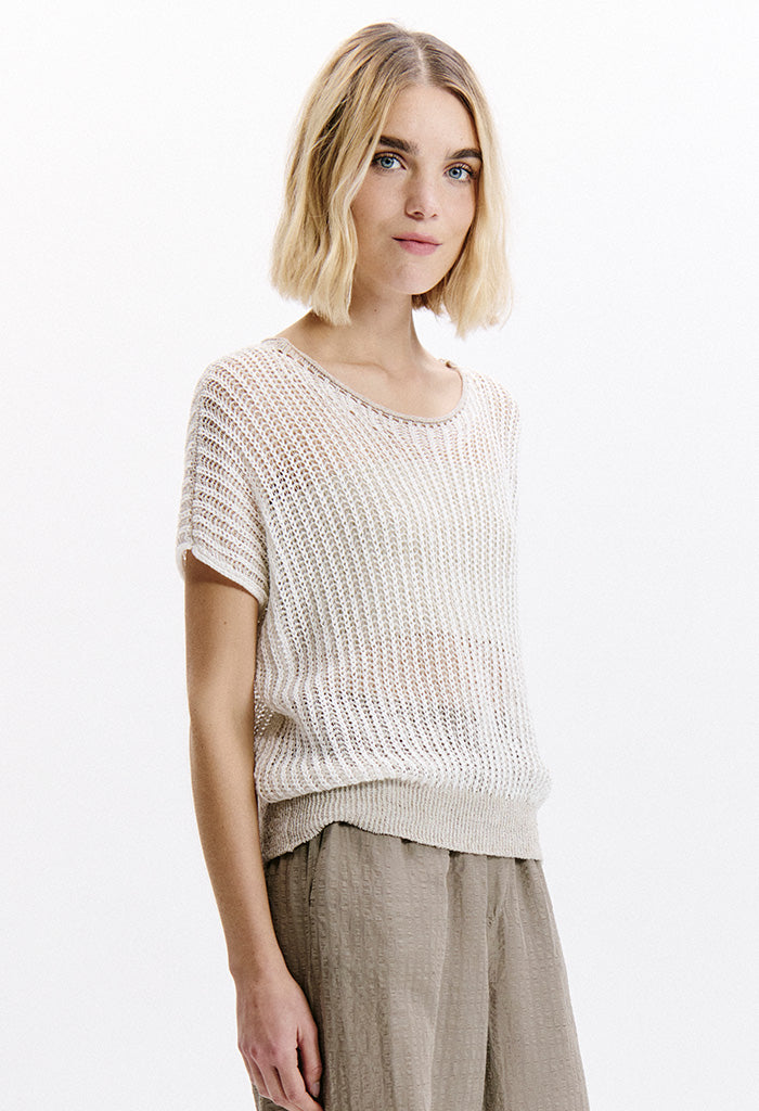 Knit Top - Sand