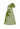 One Shoulder Midi Dress with Bubble Waist